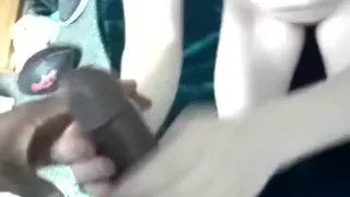 teen brunette sucks black cock