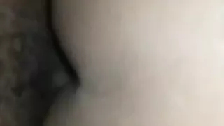 Sneak fuck while her man sleeping