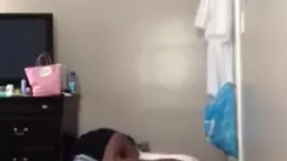 Thick teen bitch riding my dick