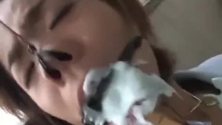 Class pantyhose face play