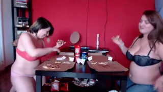 Friends Eating
