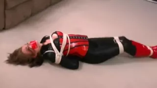 Sexy detective tape gagged