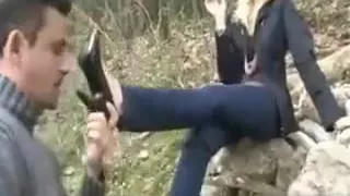 Foot Loving Pervert Toe Licking For Sexy Female