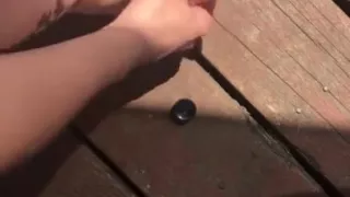 Massaging lotion on my sexy dirty feet