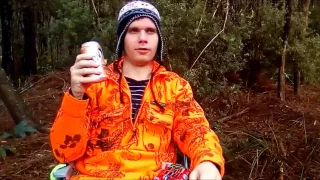 Small Foot slam dunks on unsuspecting hikers in the woods