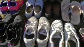 stinky sweaty smelly aryan gym teenfeet sneakers yogapants thights HOT!