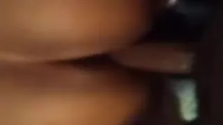 Young Black Couple Backshots