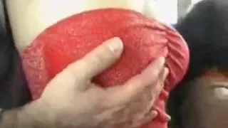 Blonde Groped on Train