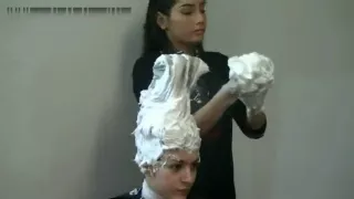 Hair loaded with Cream