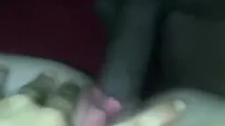 Interracial- Me fucking a white Army girl