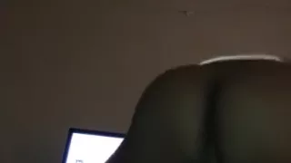 Black daddy cums in Mexican step daughter pussy