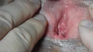 Nicki,s Pussy Cumming Closeup Wet Orgasm!!!!