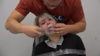 Manager tied up and gagged