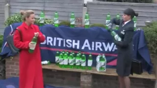 British Airways girls wetlook