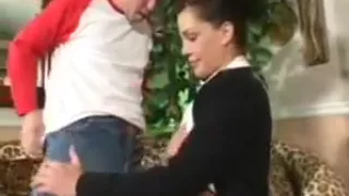 Student fucks big titted teacher