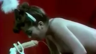 Beautiful Girl Is Riding A Sex-bike