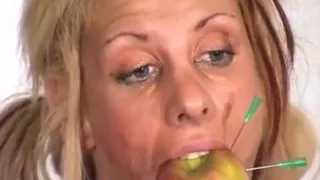 Bizarre Blondes Pussy Punishment