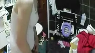 Spying Mom With Vibrator In Bathroom