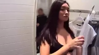 Striking Czech Kitten Is Tempted In The Shopping Centre And