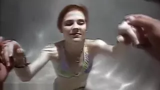 Sexy Redhead Ann Groped Underwater