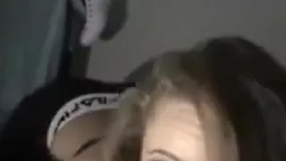 white slut sloppy blowjob 