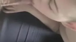 Buzz cut teen chokes on daddy's dick