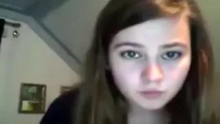 Nasty teen webcam strip and play - no study tonight for this cutie