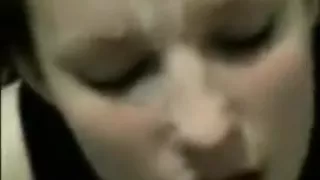 Emo teen deepthroat and facial