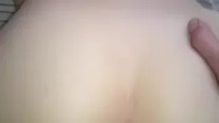 Tiny slut fucked from behind