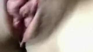 lesbian plays with pussy while girlfriend  in shower