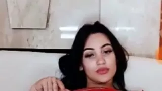 Very hot girl nipple showing in live can.