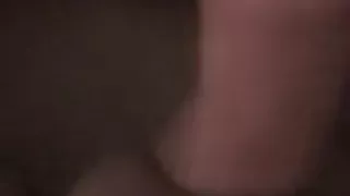 Slow and steady no hand deepthroat blowjob. Cute Vegas brunette sucks cock