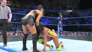 WWE Sonya Deville Black Latex Ass Smackdown MITB 05-22-2018
