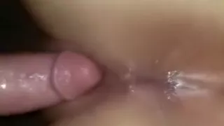 BBW teen takes hard cock from behind