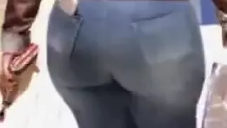 Latina bitch with a big pair of ass cheek