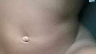My young thot letting me fuck and cum on stomach