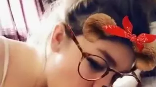 High school BLOWJOB on SNAPCHAT