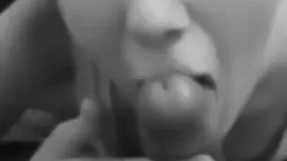 White teen sucks black cock