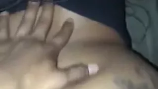 Fuckn a fat ass on the couch