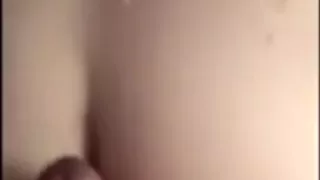 Doggystyle cum on ass