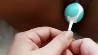 Indonesian Cutie Playing With Sextoy Love Balls