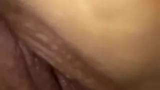 Wifes super wet pussy(First time fliming at this angle)