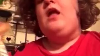 Blonde jackoff for the first time