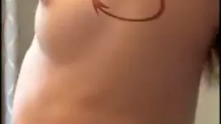 Grabe a mi prima mientras se banaba Sexxx Mask