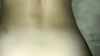 blonde college teen enjoys a prone bone session