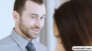 Esperanza Del Horno swallows a big hard dick