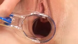 Cuddly Teen Is Gaping Tight Cunt In Close Up And Getting Off