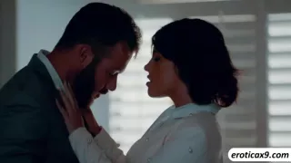 Adriana Chechik deepthroats a big lucky cock