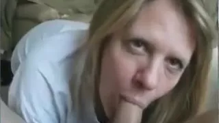 she is - blowjob  cum in her mouth