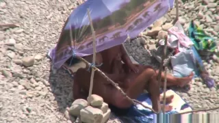 Handjob Given By Mature Wife On Public Beach